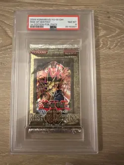 2004 Konami/Upper Deck Yu-Gi-Oh! Rise Of Destiny 1st Edition Foil Pack PSA 8 - Image 1