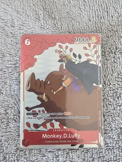 One Piece Card Game Monkey D. Luffy P-001 Promo Lot 4 Gift Collection 2023 - Image 3