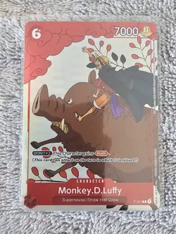 One Piece Card Game Monkey D. Luffy P-001 Promo Lot 4 Gift Collection 2023 - Image 4