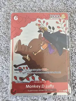 One Piece Card Game Monkey D. Luffy P-001 Promo Lot 4 Gift Collection 2023 - Image 5