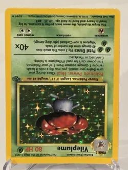 Pokemon TCG Vileplume Holo Unlimited Rare Card Jungle 15/64 - Image 2