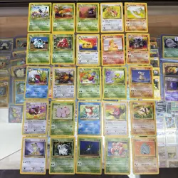 Jungle Set - 28 Card Lot 28/32 Common & Uncommon Pokemon Card Set - WOTC - Image 1