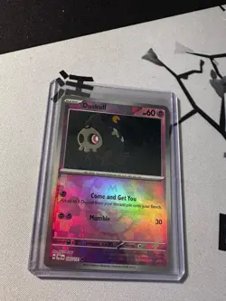 Pokemon- Duskull 035/131- Prismatic Evolutions- (Master Ball Pattern) Holo Card - Image 1