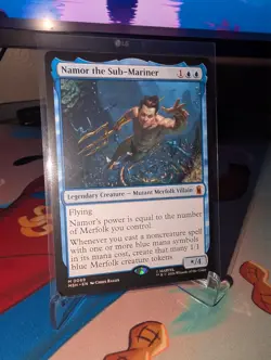 MTG Namor the Sub-Mariner 0069 Universes Beyond Marvel NM Mythic Rare Card - Image 2