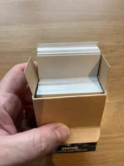 Dragon Shield - 100 Standard Sized Card Sleeves - Snow - Dual Matte - Image 2