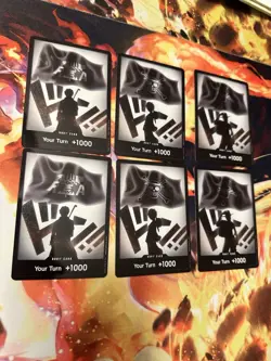 One Piece Special DON!! 3 Card Promo Set Vol. 1, 2, 3 Luffy, Ace, Sabo - Image 1