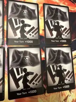 One Piece Special DON!! 3 Card Promo Set Vol. 1, 2, 3 Luffy, Ace, Sabo - Image 3