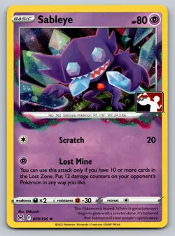 Sableye Holo Rare Prize Pack Series Cards 070/196 NM - Image 1