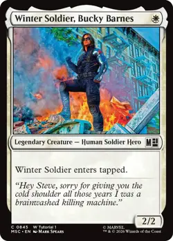 Winter Soldier, Bucky Barnes - 0845 - Commander: Marvel Super Heroes - Image 1
