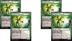 4x - Disruptive Stormbrood - (showcase) - x4 - Tarkir: Dragonstorm - UC NM MTG - Image 1