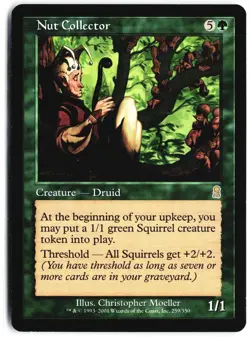 Nut Collector 259 Rare Odyssey Magic: The Gathering Near Mint - Image 1
