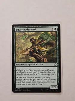 Bushy Bodyguard - Bloomburrow - LP - Uncommon - Creature - Image 1