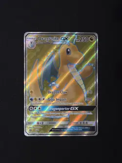 Dragonite GX 67/70 Sun & Moon Dragon Majesty Ultra Rare Pokemon NM - Image 1