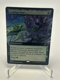 Loading Zone(0344) Extended Art Foil Mtg Edge Of Eternities In Hand - Image 1