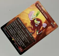 MTG Secret Lair Drop Knuckles the Echidna Legendary Creature MYTHIC REGULAR 2082 - Image 3