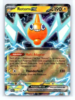 Rotom ex - Double Rare ME02: Phantasmal Flames 029/094 Pokemon B - Image 1