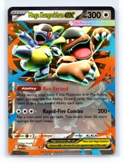Mega Kangaskhan ex - 104/132 - ENGLISH - MEG Mega Evolution Pokemon TCG - Image 1