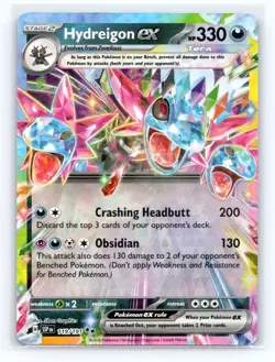 Hydreigon ex 119/191 - Surging Sparks - Pokemon TCG - Double Rare - Image 1