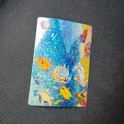 POKEMON POCKET MONSTERS VENDING PRISM STICKER 458 PIKACHU PSYDUCK LAPRAS - Image 2