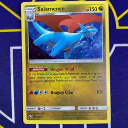 Pokemon Card SALAMENCE Holo 106/168 Alternate Cosmos Holo Promo Release 2018 NM - Image 1