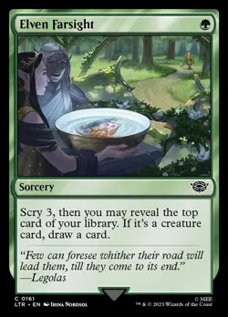 1x - Elven Farsight - Universes Beyond: The Lord of the Rings - C NM MTG - Image 1