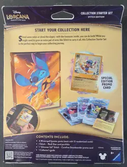 Disney Lorcana Winterspell Collection Starter Set Stitch Edition FACTORY SEALED - Image 2