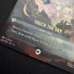 Touch the Sky - Enchanted 240/204 - Disney Lorcana Wilds Unknown (Read Desc) - Image 2