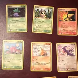 Nintendo Pokemon TCG English 2004 11 Card Lot Non-Holo EX Oddish Cyndaquil - Image 2