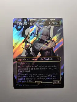 Y'shtola, Night's Blessed (Borderless) (Surge Foil) [FIC - 215] - NM - Image 1
