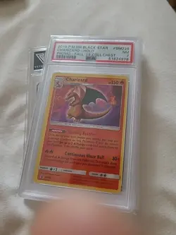 Mewtwo CHARIZARD SM226 PSA 7 HOLO BLACK STAR PROMO Base Pokemon Graded Card - Image 1