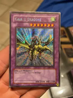 Yu Gi Oh! GAIA IL DRAGONE 1st Ed LDD I102 Gaia the dragon champion Rara Segreta - Image 1