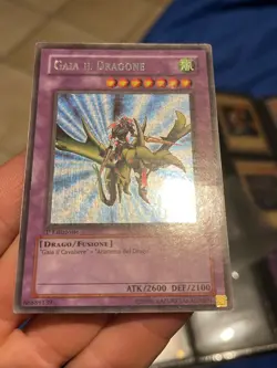 Yu Gi Oh! GAIA IL DRAGONE 1st Ed LDD I102 Gaia the dragon champion Rara Segreta - Image 3