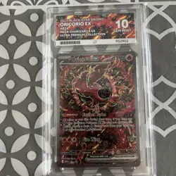 Ace 10 Oricorio EX 024 UPC Black Star Promo Gem Mint Pokemon - Image 1