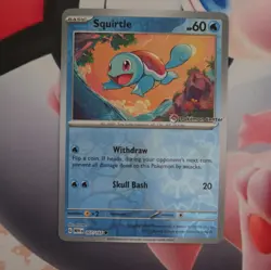 Pokemon TCG - Squirtle 007/165 - Pokemon Center Stamped Promo - Image 3