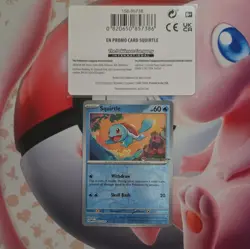 Pokemon TCG - Squirtle 007/165 - Pokemon Center Stamped Promo - Image 4