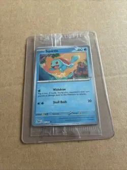 Pokemon TCG Squirtle 007/165 - Pokemon Center Stamped 151 Promo SEALED - Image 1