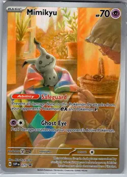 Sealed - Mimikyu SVP 075 SV: Scarlet & Violet Promo Cards - Pokemon Card - Image 1