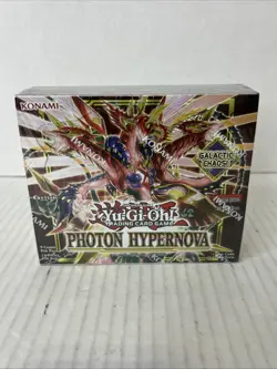 Konami Yu-Gi-Oh! Photon Hypernova 1st Edition English Booster Box F6 - Image 1