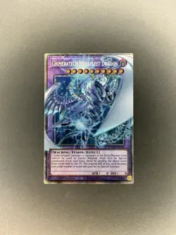Yu-Gi-Oh! Chimeratech Megafleet Dragon BLGG-EN138 Starlight Extended Art 1st Ed - Image 1