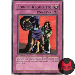 Yugioh Forced Requisition PSV-E025 Rare 1st Edition MP - Image 1