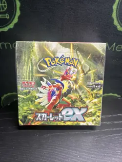 Japanese Pokemon Booster Box Scarlet & Violet Scarlet Ex Sv1S Sealed C - Image 1