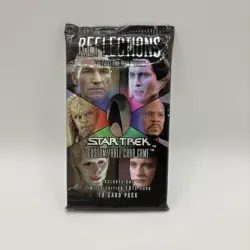 Vintage Star Trek Reflections CCG Booster Pack 18 Cards Decipher New Sealed Game - Image 1