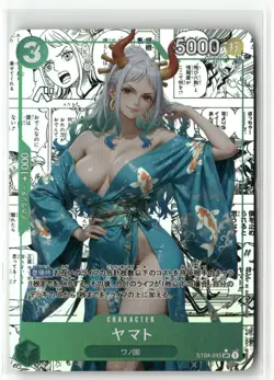 YAMATO ONE PIECE Holographic Art Goddess Story Anime Collectible Card - Image 2