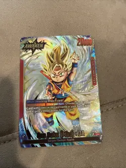 Son Goku (Mini) DA Leader FB05-001 Alt Art New Adventure Dragon Ball Super Card - Image 1