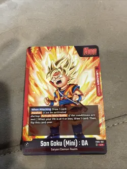 Son Goku (Mini) DA Leader FB05-001 Alt Art New Adventure Dragon Ball Super Card - Image 2