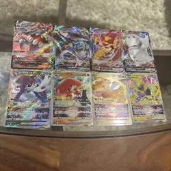 Pokemon Japanese VMAX & VSTAR Card Lot of 8 NM/M - Image 1