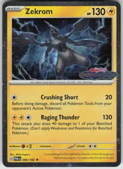 Zekrom (Paradox Rift Stamped) Holo Miscellaneous Cards & Products Pokemon NM - Image 1