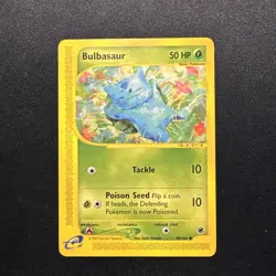 2002 Pokemon TCG Expedition Base Set Bulbasaur 94/165 Card - Image 1