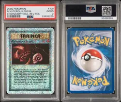 PSA 2 Mysterious Fossil Reverse Holo #109 Legendary Collection 2002 Pokemon Card - Image 3