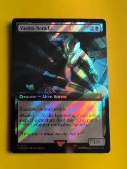 Vashta Nerada. FOIL. WHO R0967 MTG Card. Rare Alien Horror. doctor who - Image 1